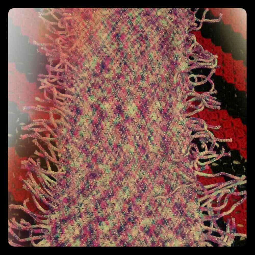 Multi-colored Sparkly Infinity Scarf